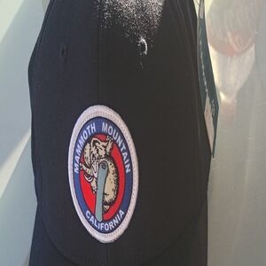Mammoth Mountain Black Baseball Cap